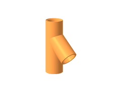 Тройник угловой, d(внутр)=180 мм, D(внешн)=220 мм (№5)
