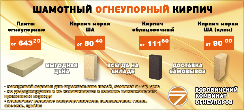 огнеупорный кирпич -  название